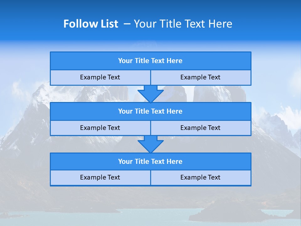 Supply White Conditioner PowerPoint Template