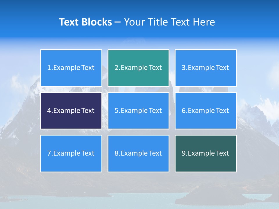Supply White Conditioner PowerPoint Template