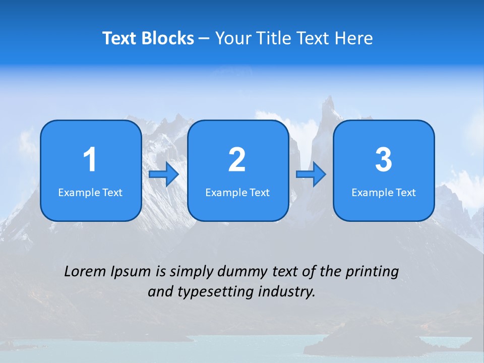 Supply White Conditioner PowerPoint Template