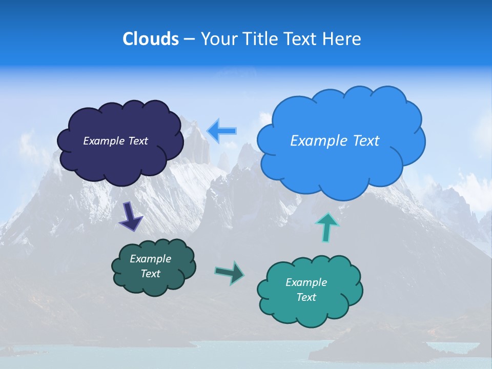 Supply White Conditioner PowerPoint Template
