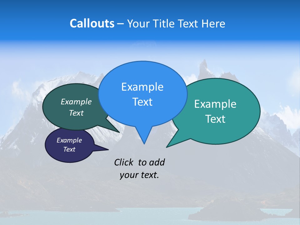 Supply White Conditioner PowerPoint Template