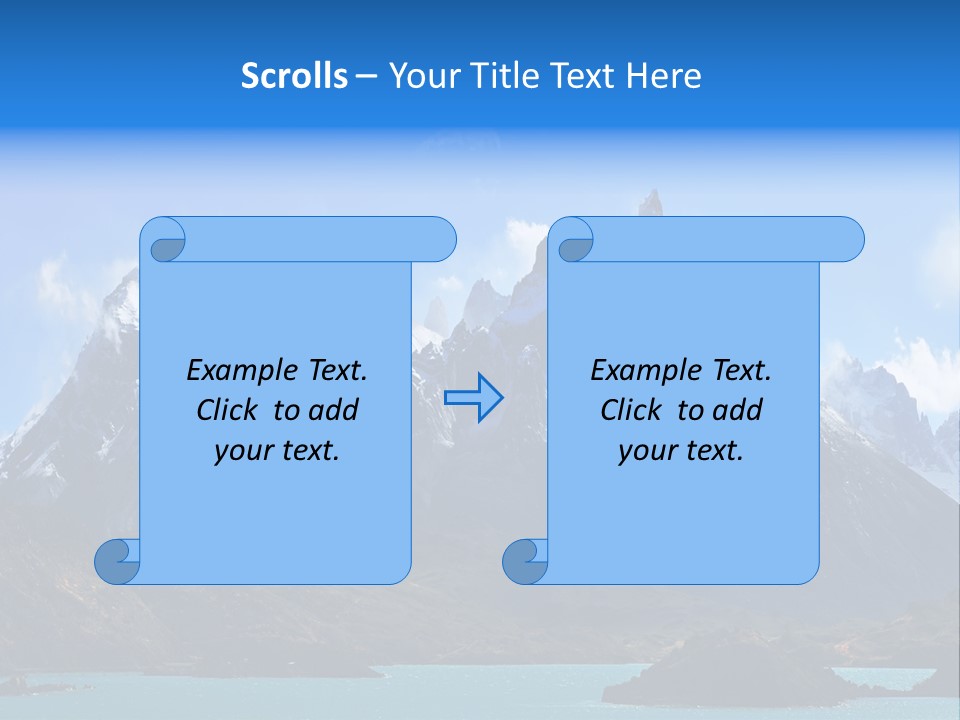 Supply White Conditioner PowerPoint Template