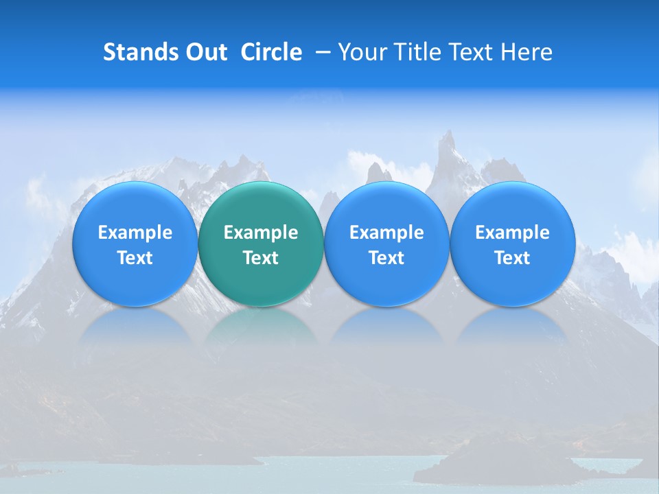 Supply White Conditioner PowerPoint Template