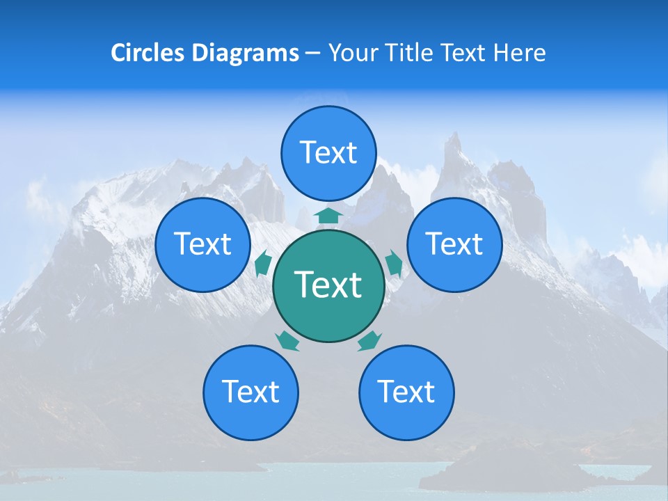 Supply White Conditioner PowerPoint Template