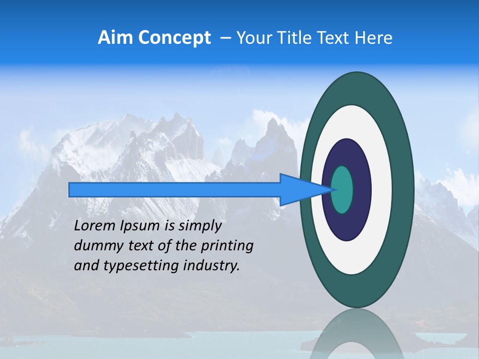 Supply White Conditioner PowerPoint Template