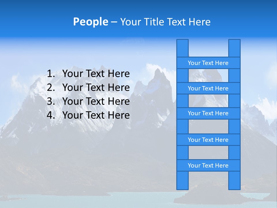 Supply White Conditioner PowerPoint Template