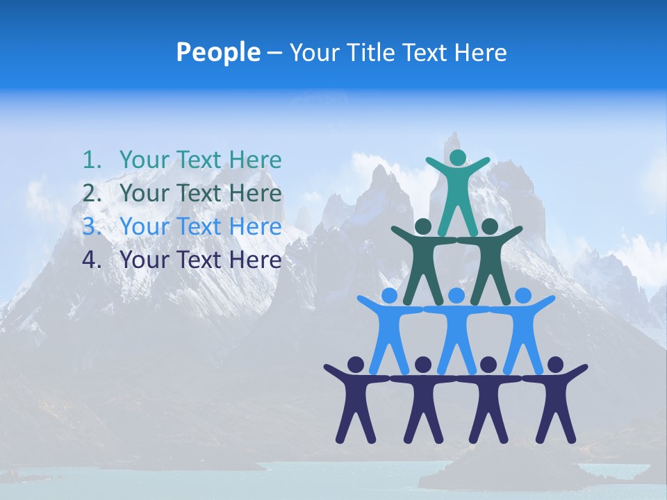 Supply White Conditioner PowerPoint Template