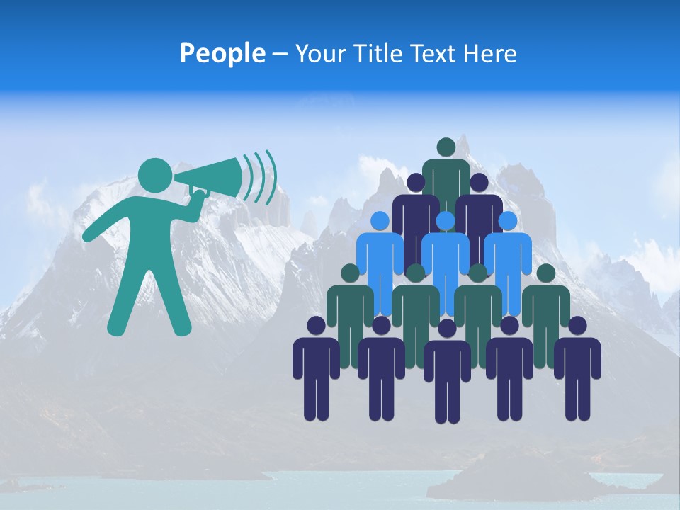 Supply White Conditioner PowerPoint Template