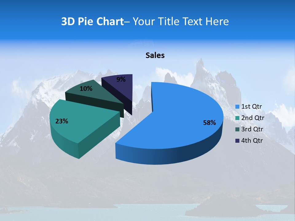 Supply White Conditioner PowerPoint Template
