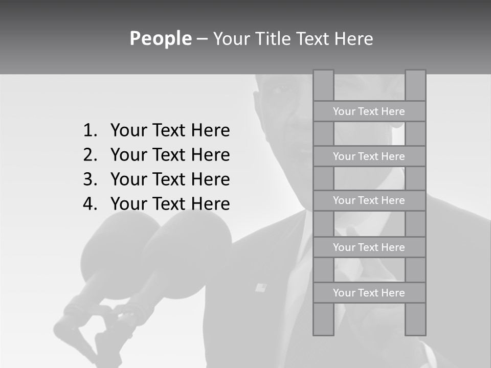 Electricity House Switch PowerPoint Template
