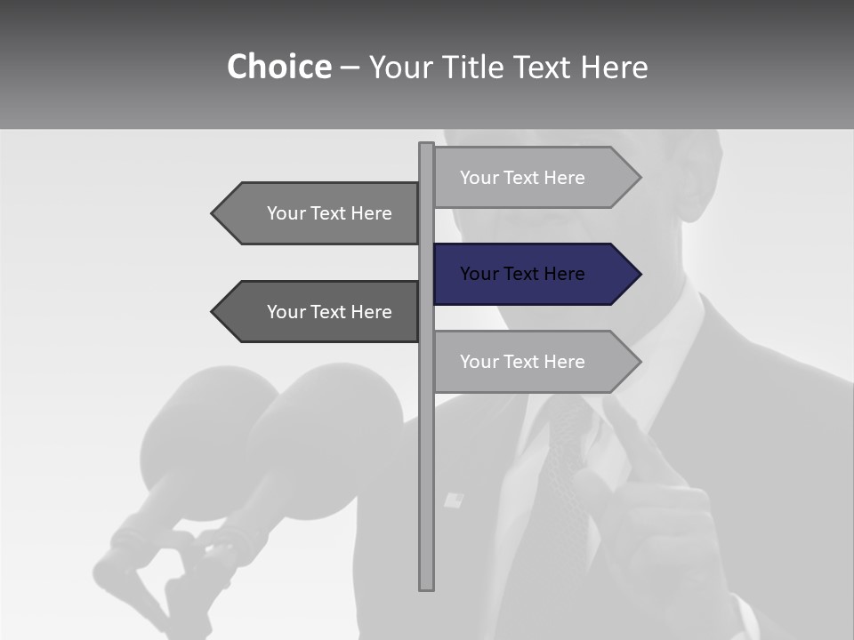 Electricity House Switch PowerPoint Template