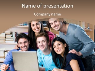 Conditioner Cool Home PowerPoint Template