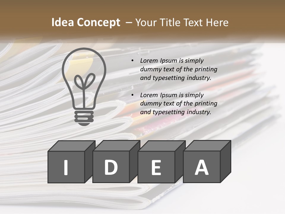 Home Temperature Electric PowerPoint Template