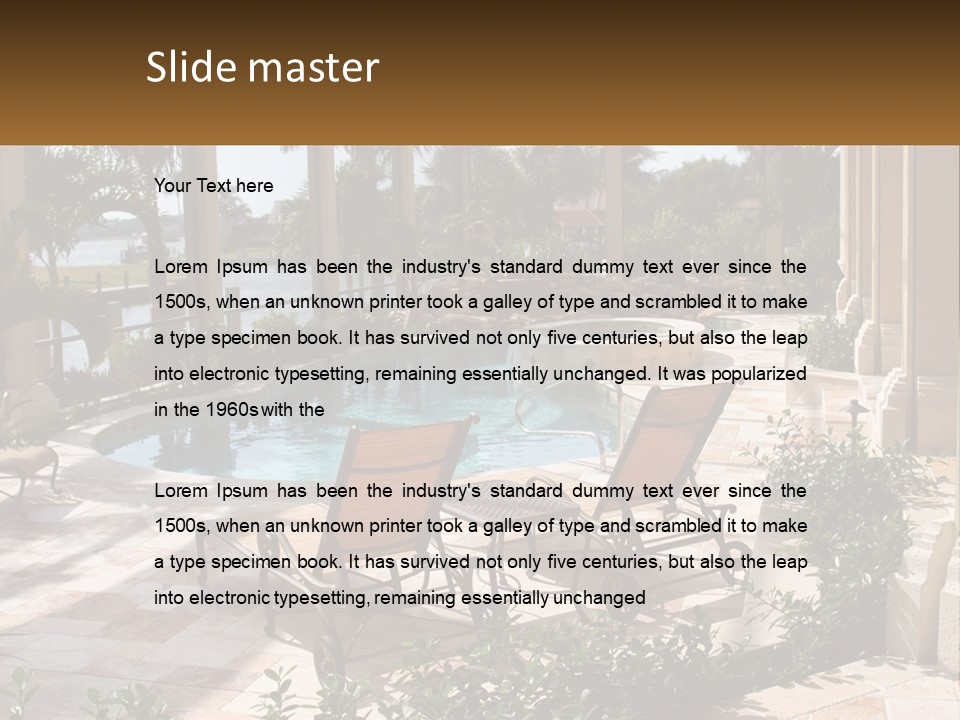 Switch Heat Home PowerPoint Template