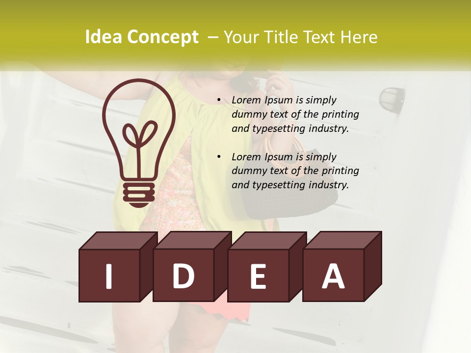 Technology Industry Electricity PowerPoint Template