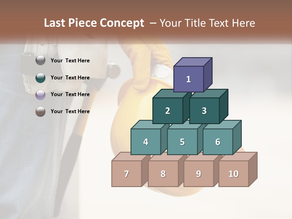 Electricity Temperature House PowerPoint Template
