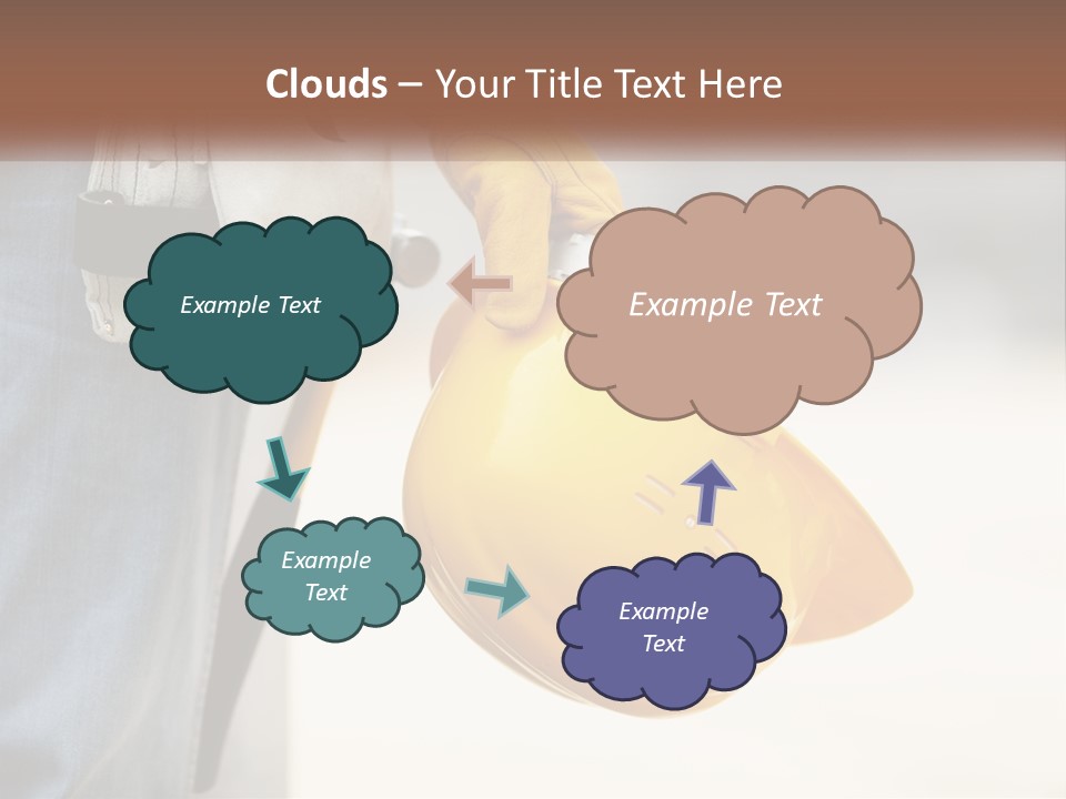 Electricity Temperature House PowerPoint Template