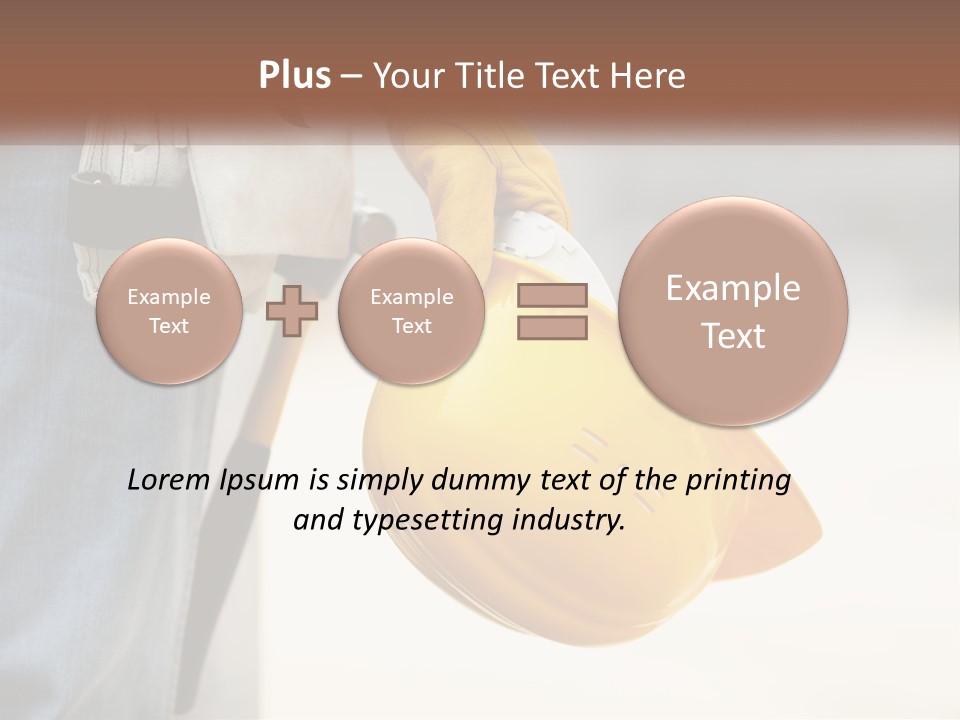 Electricity Temperature House PowerPoint Template