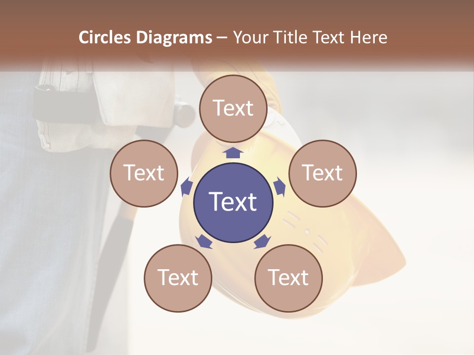 Electricity Temperature House PowerPoint Template