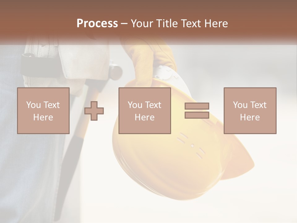 Electricity Temperature House PowerPoint Template