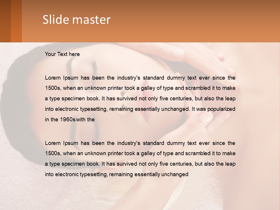 White Cool Heat PowerPoint Template