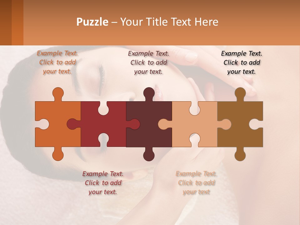 White Cool Heat PowerPoint Template