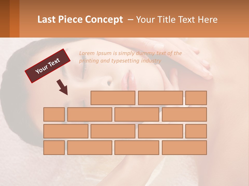 White Cool Heat PowerPoint Template