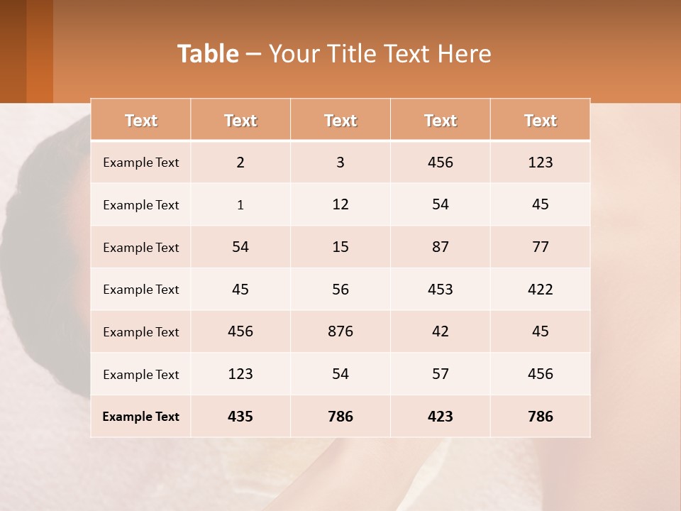 White Cool Heat PowerPoint Template