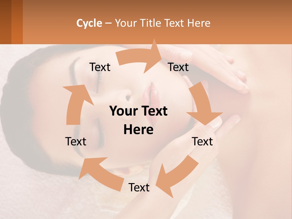 White Cool Heat PowerPoint Template