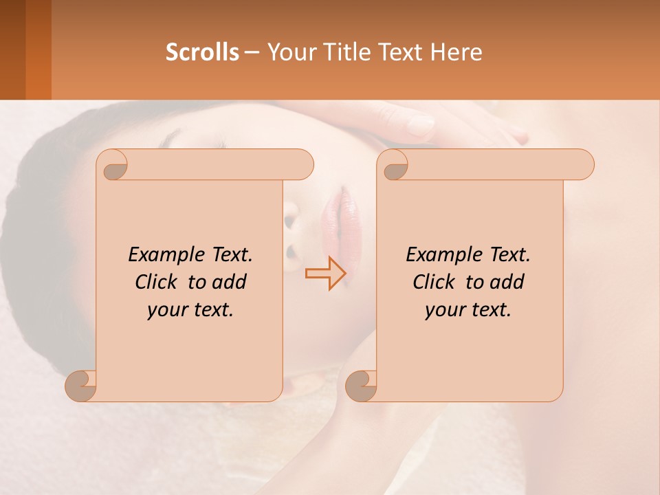 White Cool Heat PowerPoint Template