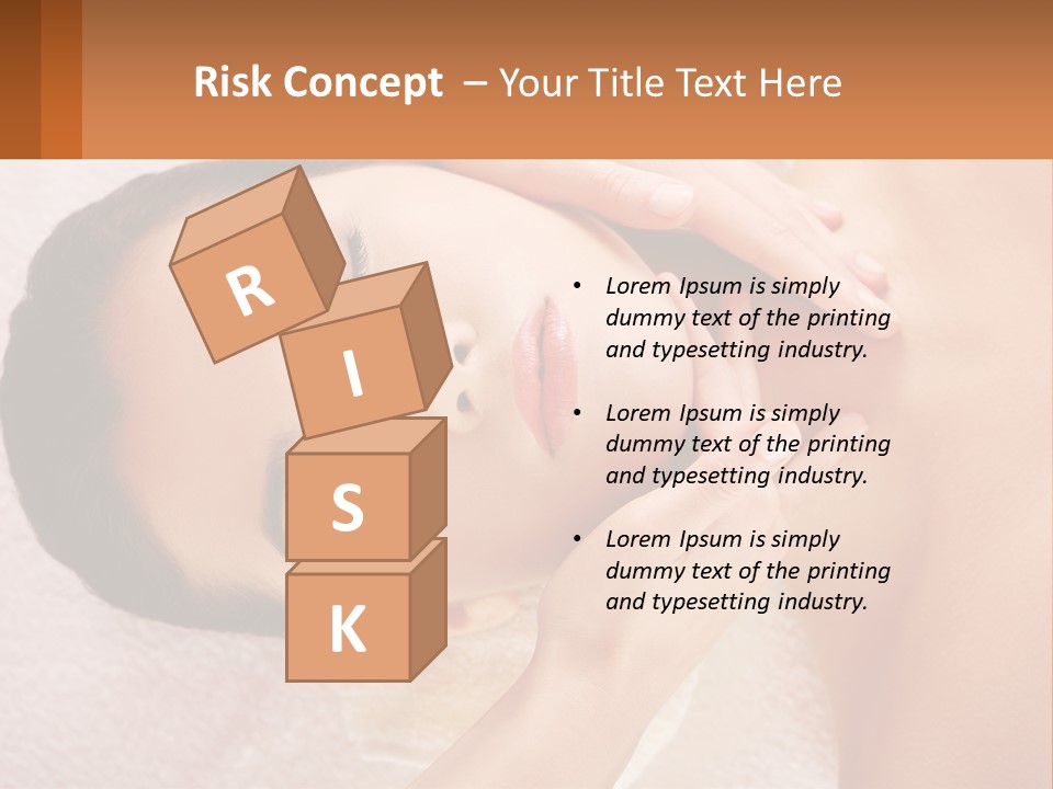 White Cool Heat PowerPoint Template