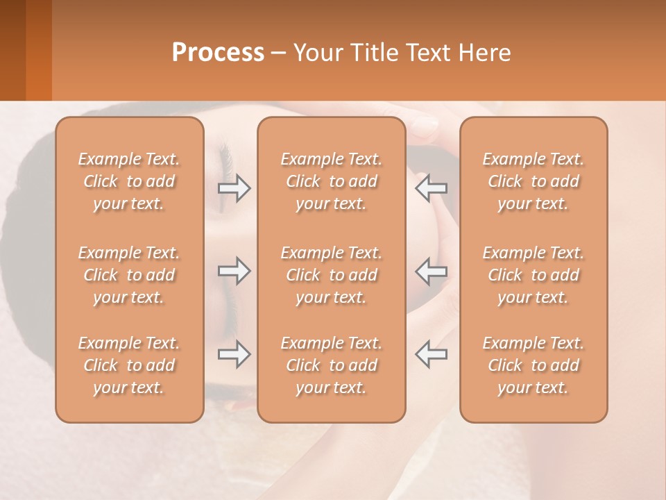 White Cool Heat PowerPoint Template