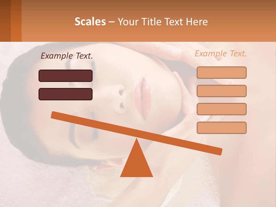 White Cool Heat PowerPoint Template