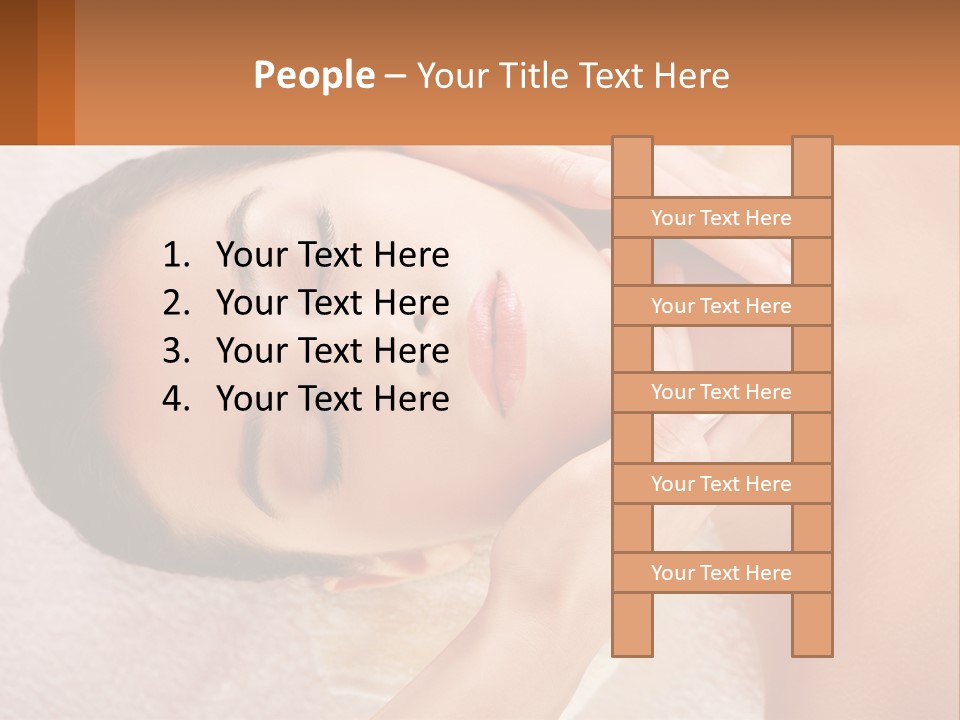 White Cool Heat PowerPoint Template