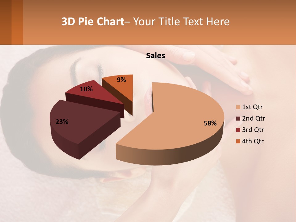 White Cool Heat PowerPoint Template