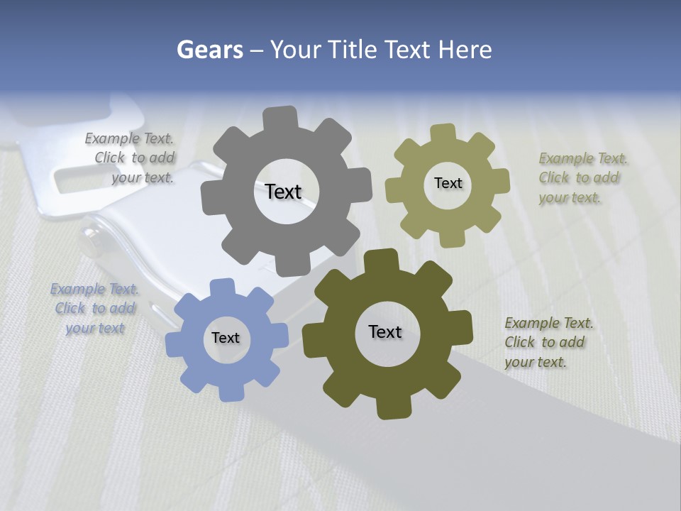 House Equipment White PowerPoint Template