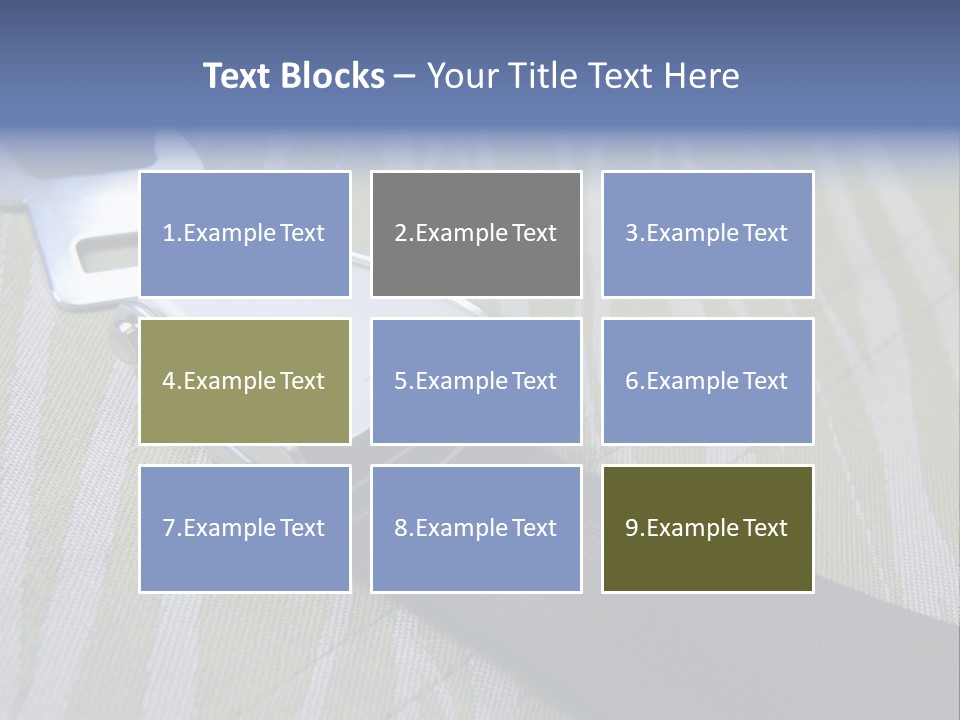 House Equipment White PowerPoint Template