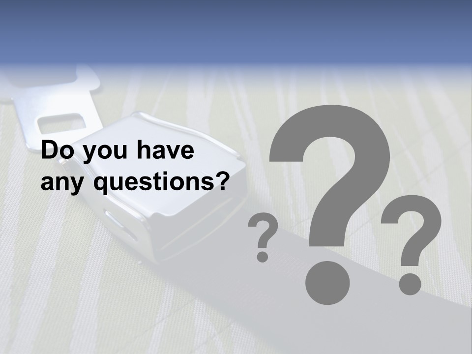 House Equipment White PowerPoint Template