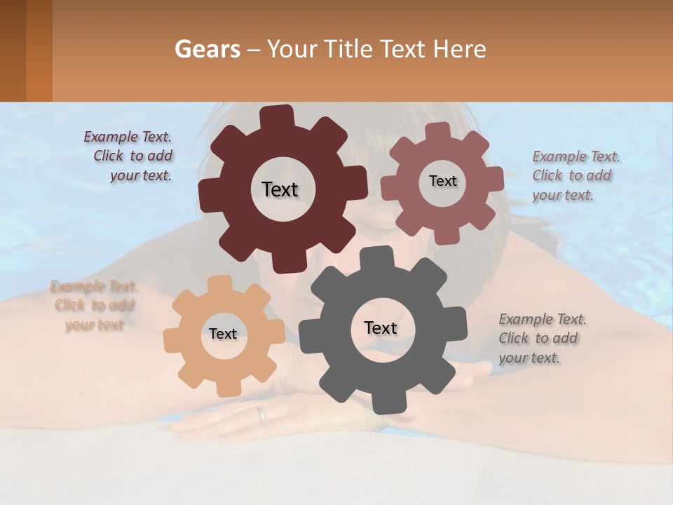 Unit Equipment White PowerPoint Template