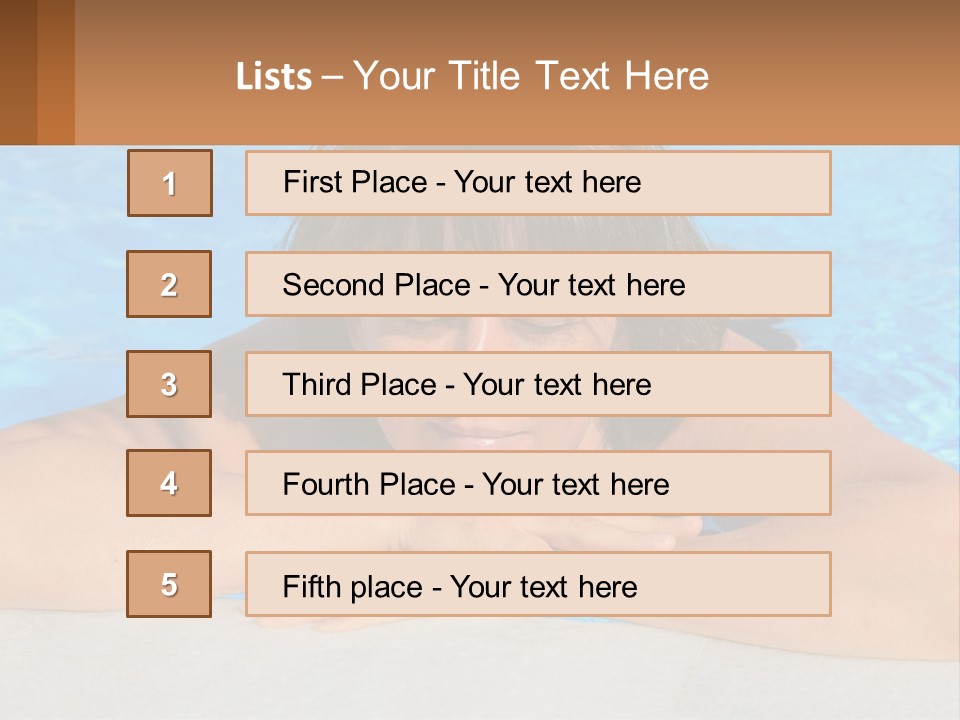 Unit Equipment White PowerPoint Template