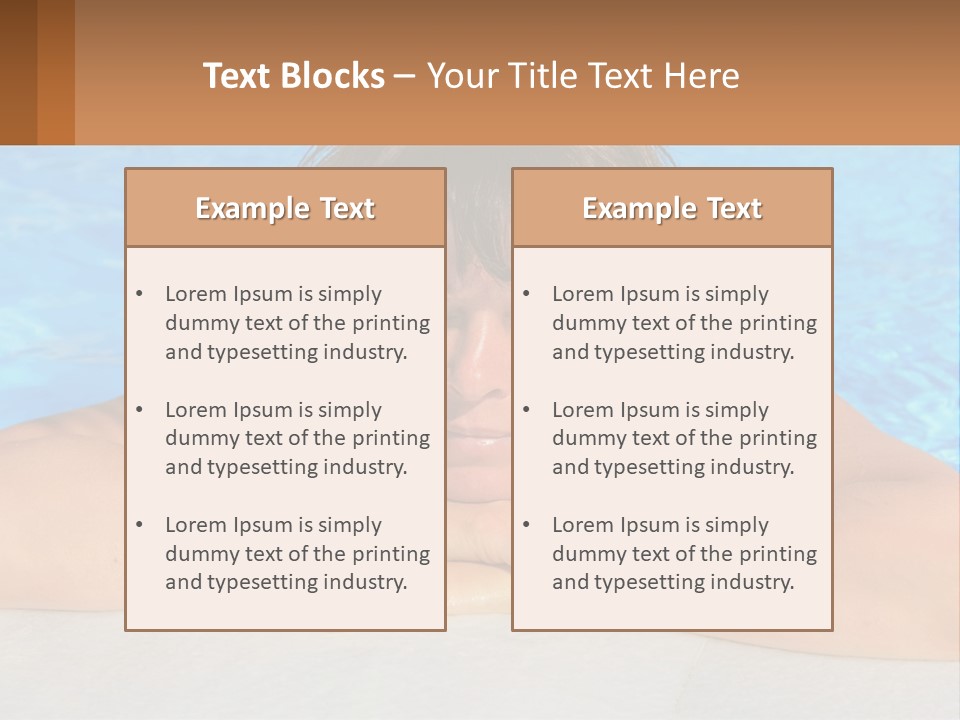 Unit Equipment White PowerPoint Template