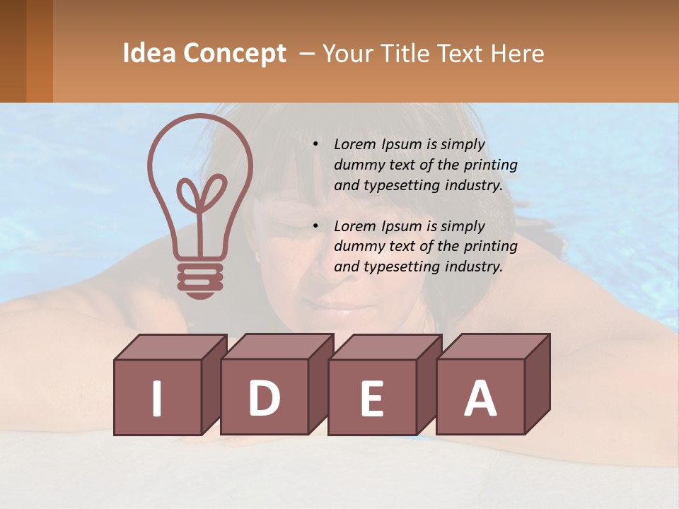 Unit Equipment White PowerPoint Template