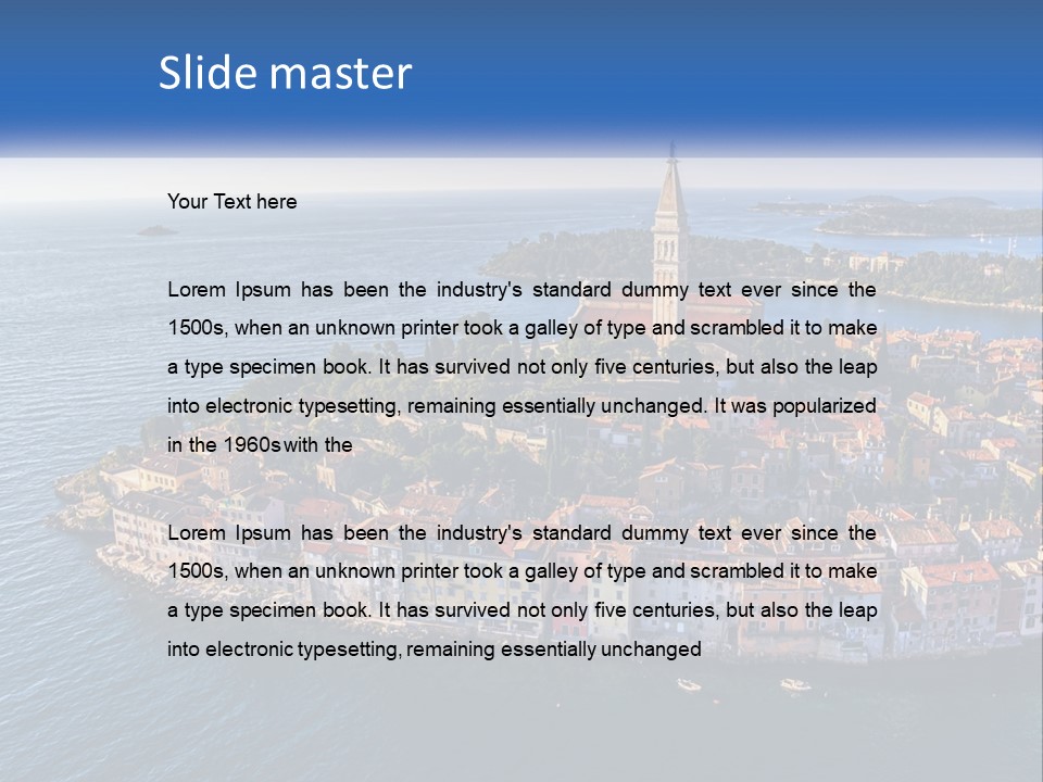 Remote Supply White PowerPoint Template