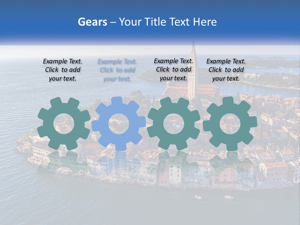 Remote Supply White PowerPoint Template