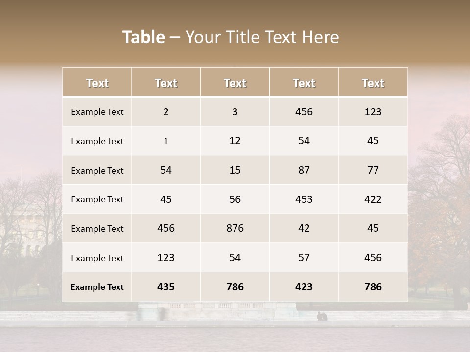 Cool Condition Heat PowerPoint Template