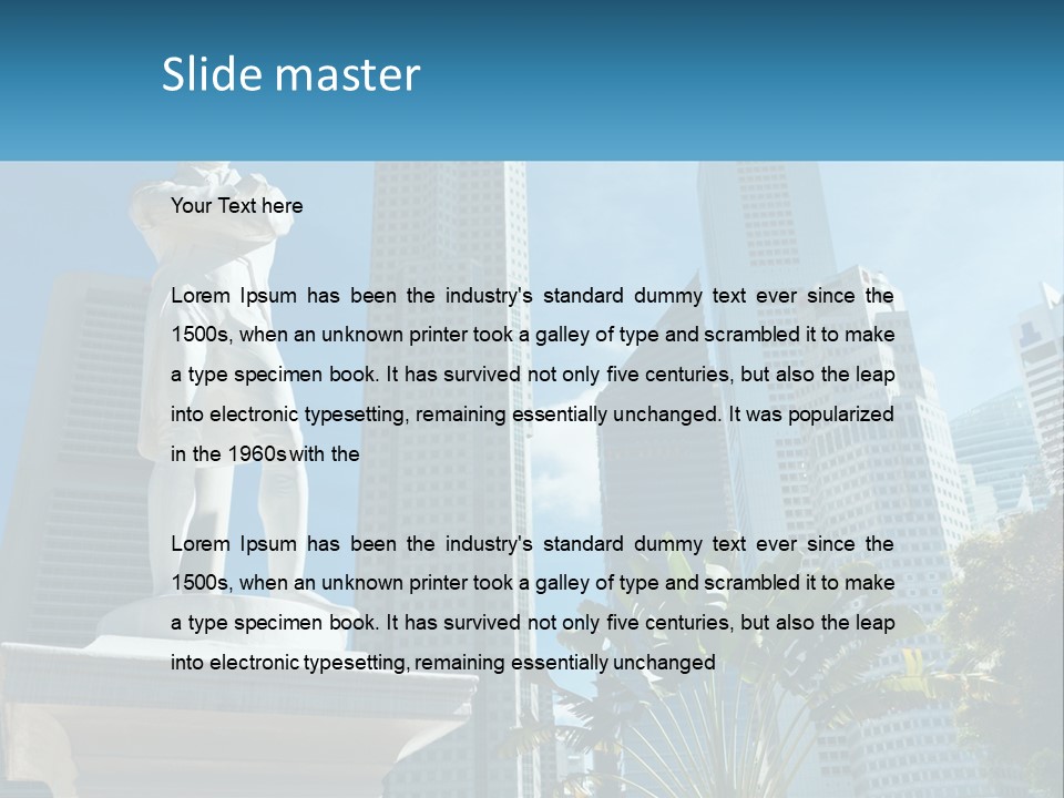 Energy Technology Electric PowerPoint Template