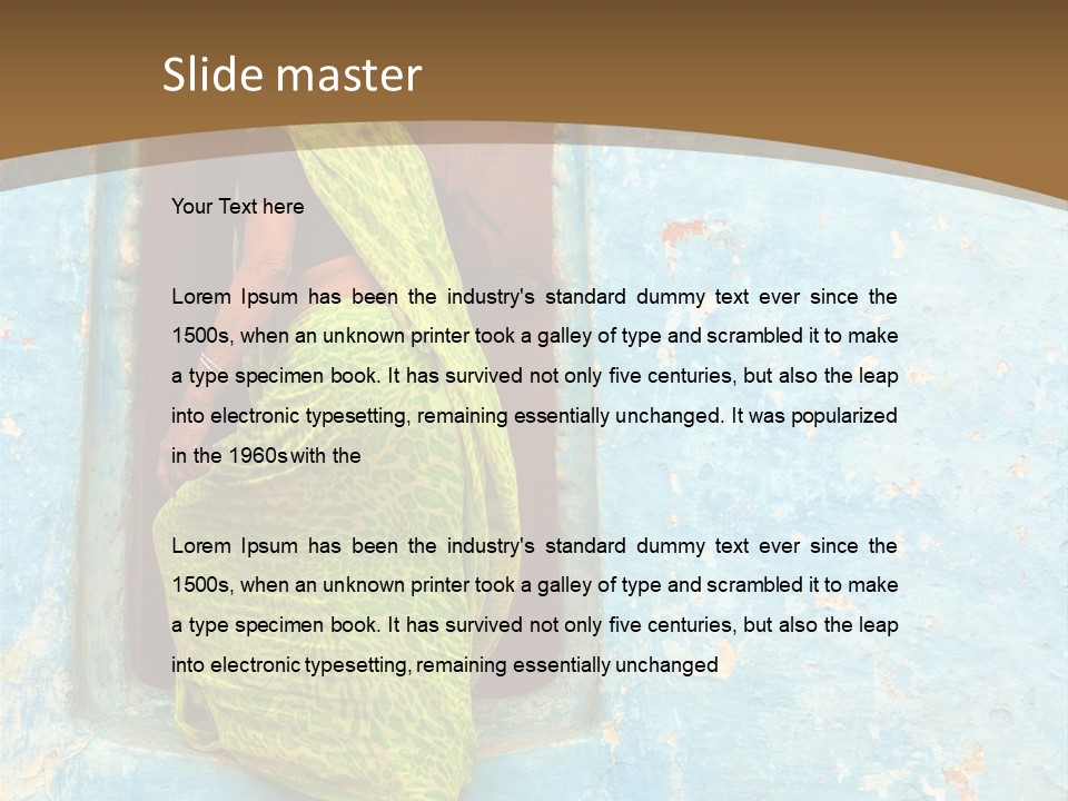 Conditioner Remote Supply PowerPoint Template
