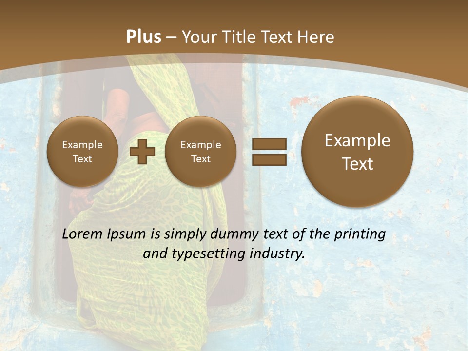 Conditioner Remote Supply PowerPoint Template