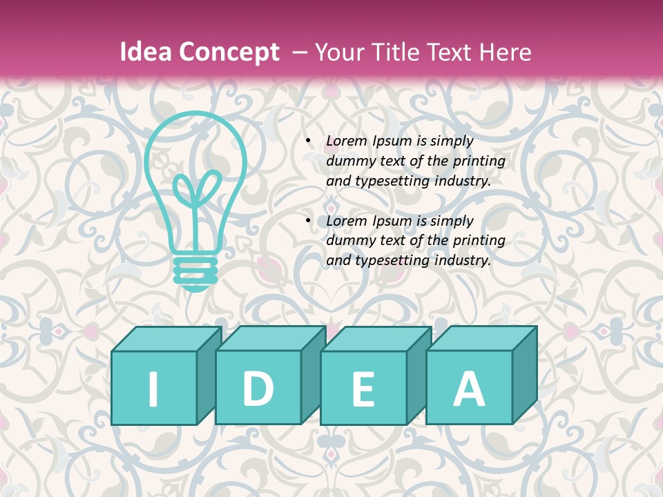 Technology Air Switch PowerPoint Template