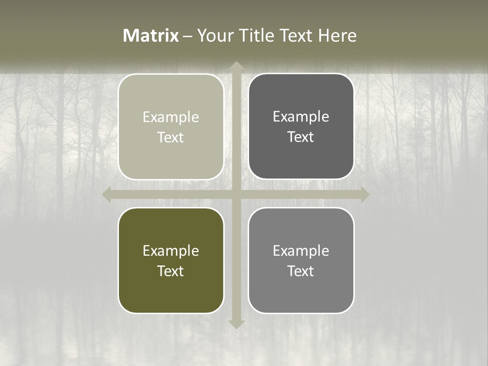 Part White Cold PowerPoint Template